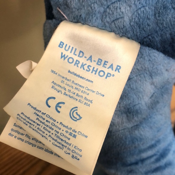 Blue Build-A-Bear dinosaur with roar sound 17” - Picture 5 of 5